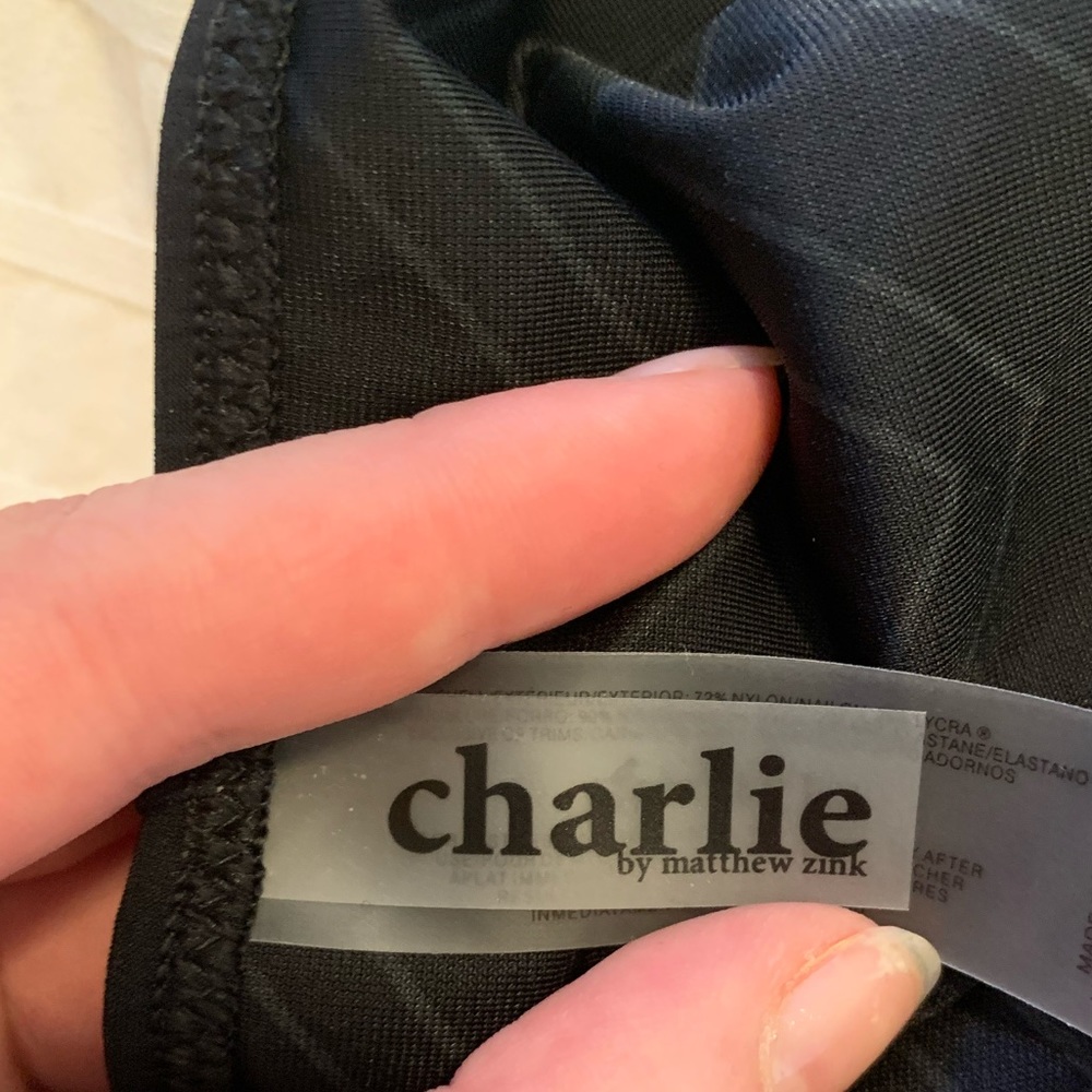 Charlie by Matthew Zink Goldie Halter Bikini/NWOT - Picture 6 of 7